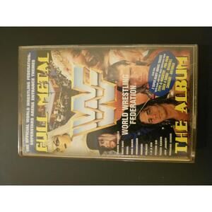 WWF - Full Metal - the album - on cassette - RARE - near perfect condition